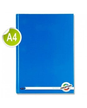 Premtone A4 160pg Hardback Notebook - Blue