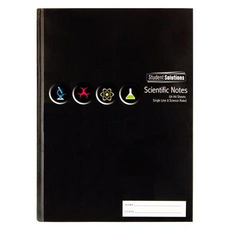 Student Solutions A4 Hardcover 128pg Science Book