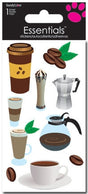 Essentials Sticker Sheet - Coffee