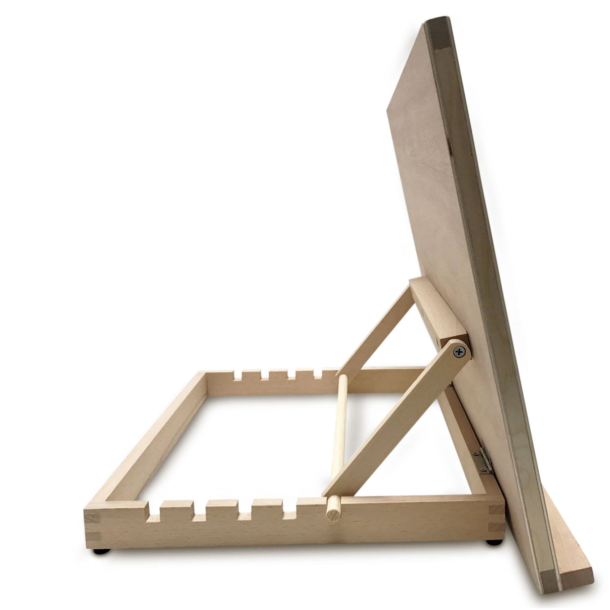 A2 Beech wooden work station easel