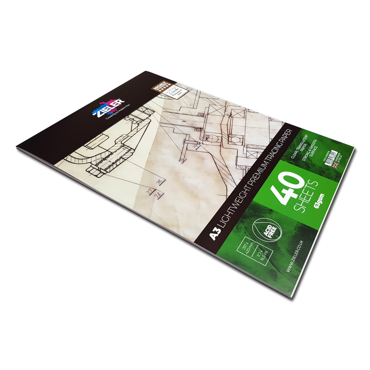 Tracing Pad 63gsm A3 40 shts