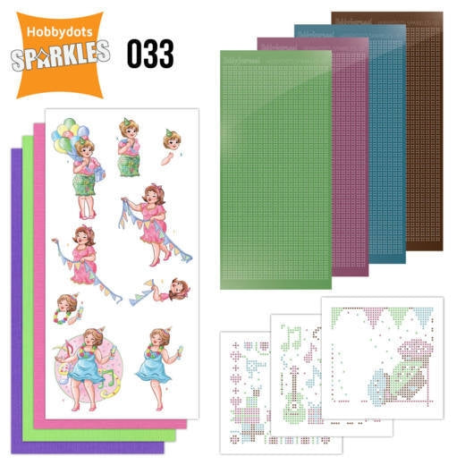 Sparkles Set 33 -- Bubbly Girls - Party