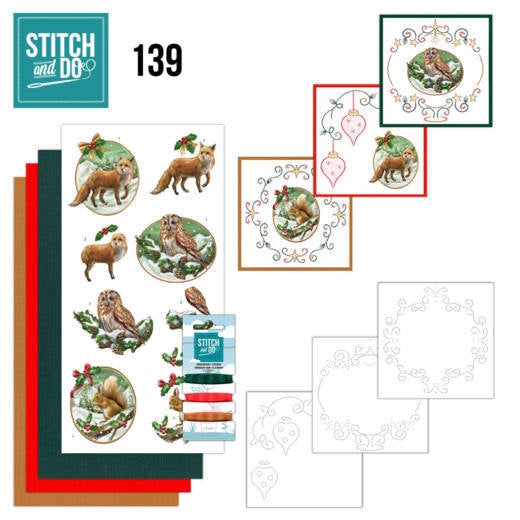 Stitch and Do 139  - Christmas Animals 