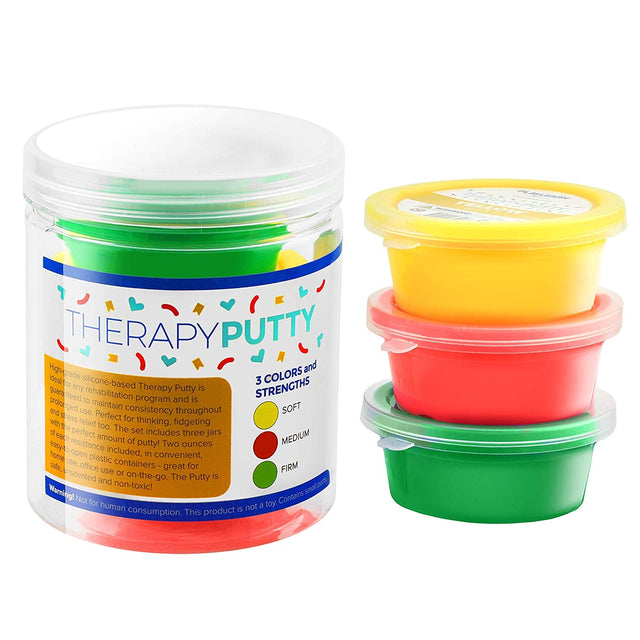 Therapy Putty 3pk (Yellow,Red,Green)