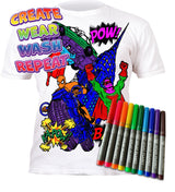 Splat Planet PYO T-Shirt: Super Hero (Size 3-4 Years)