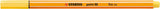 Fineliner - STABILO point 88 - Yellow