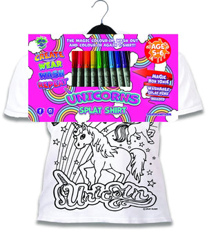 PYO T-Shirt-Unicorns age 5-6