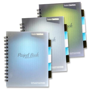 A5 250pg PP 5 Subject Project Book*clrnc*