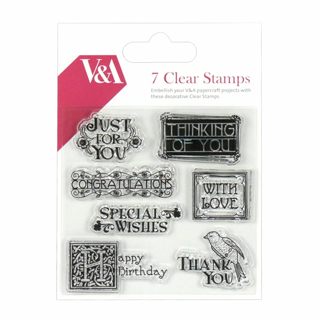 V&A Sentiment Stamps