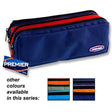 3 Pocket Zip Pencil Case