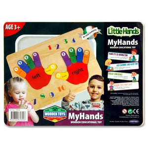 Little Hands Wooden Education Set - Hand *clrnc