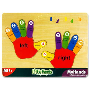 Little Hands Wooden Education Set - Hand *clrnc
