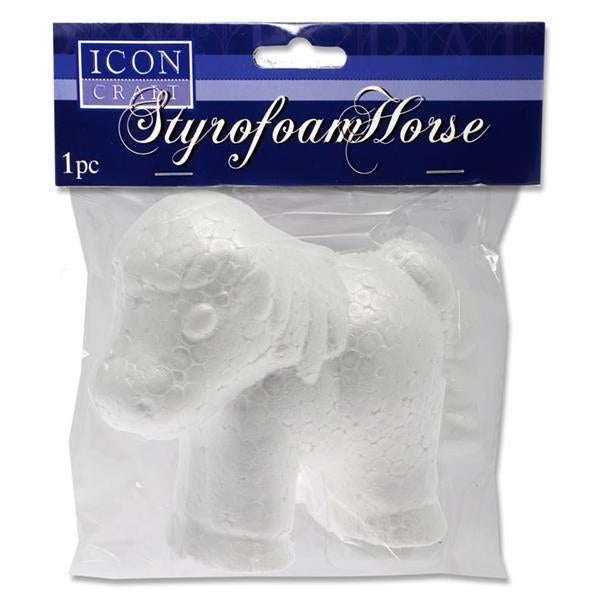 Styrofoam Horse 12cm
