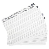 Ormond Pkt.10 228x305mm Dry Wipe Boards - Letters