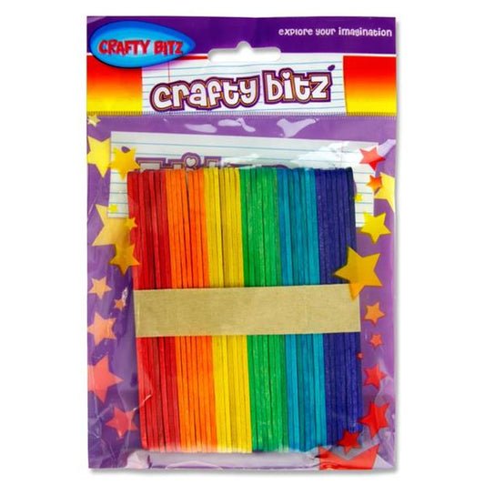 Lollipop Sticks - Coloured-42