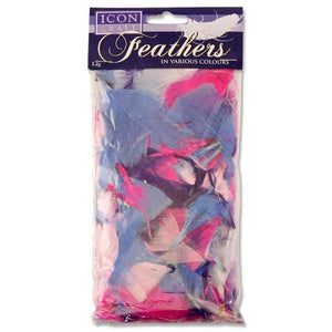 12G Bag Feathers - Pastel