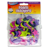 CRAFTY BITZ FOAM STICKERS- HEARTS