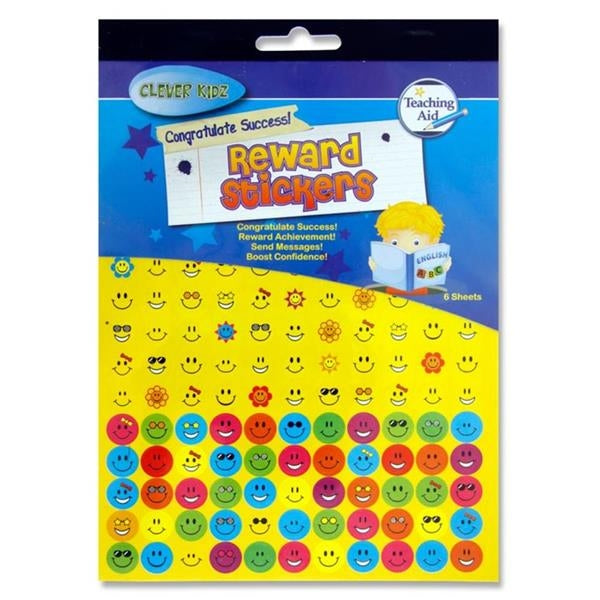 6 Sheet Reward Stickers