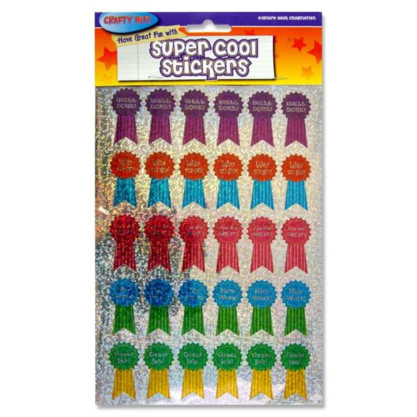 Holographic Stickers - Medal