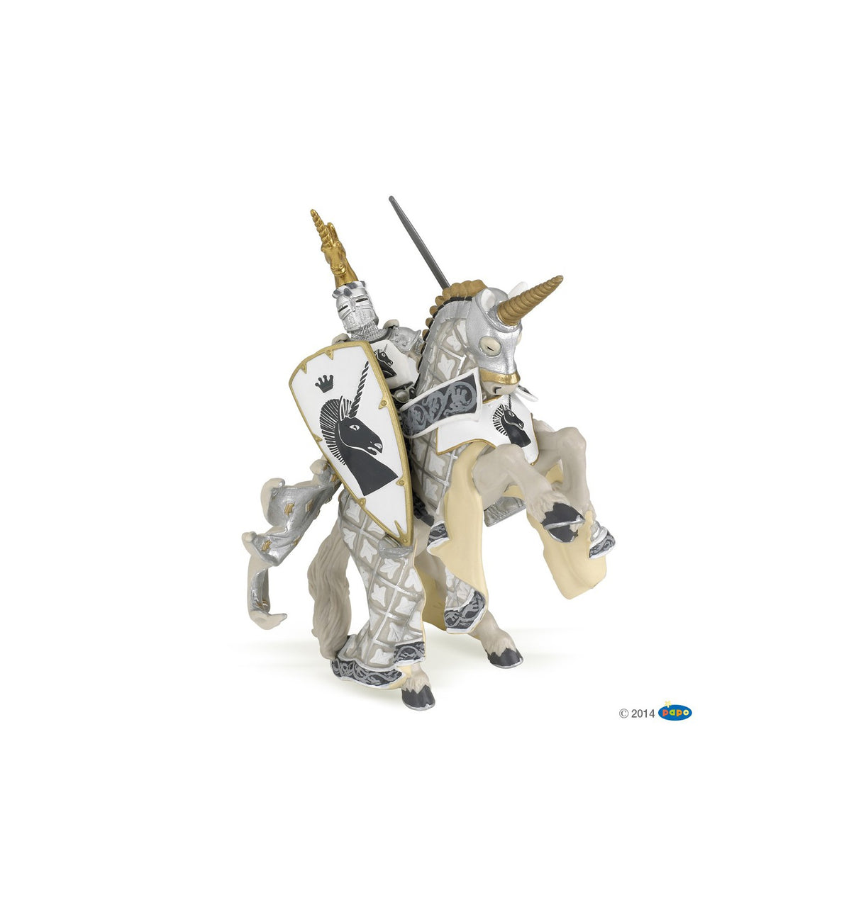 Papo Horse Of Weapon Master Unicorn