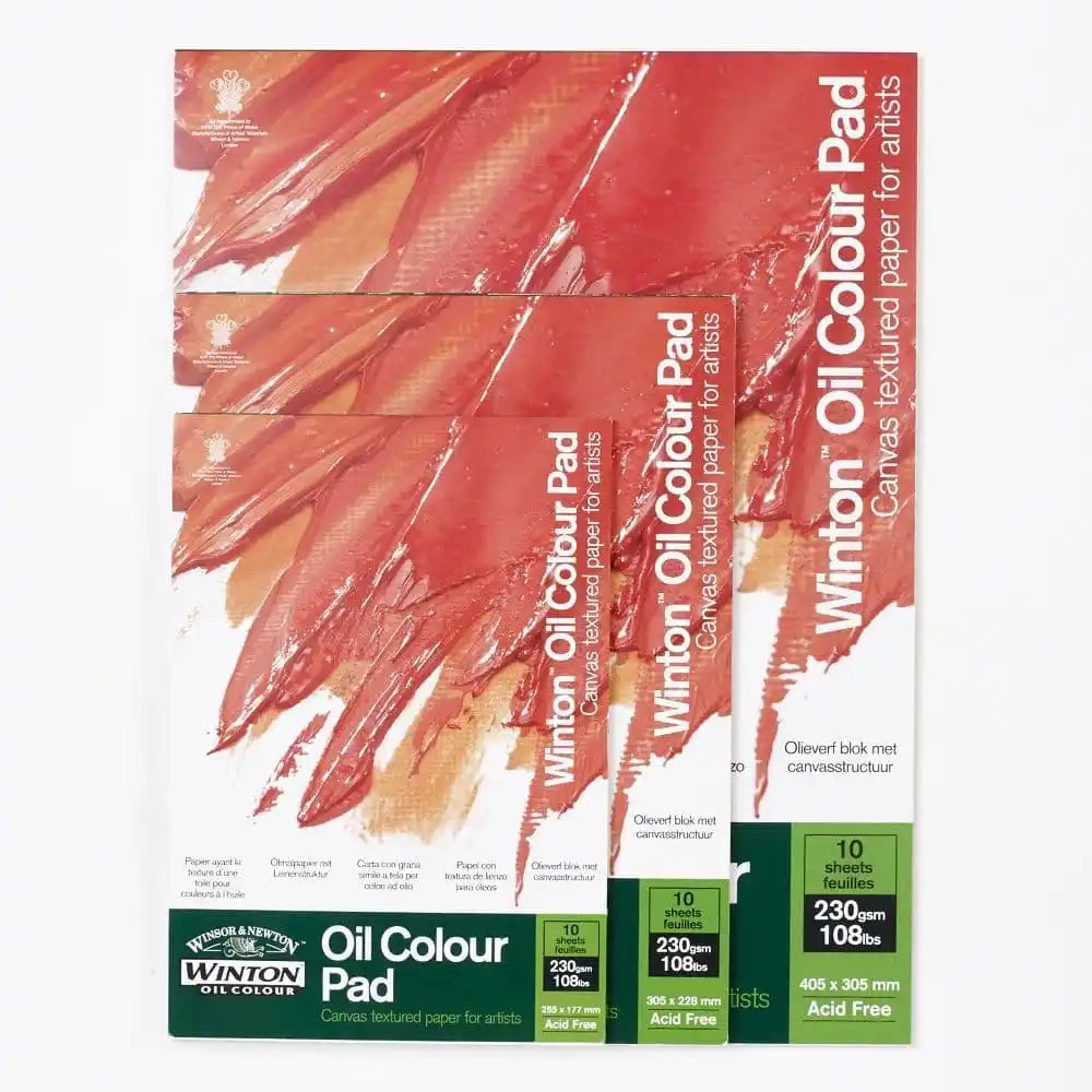 Winton Oil Colour Paper Pad 10x7''