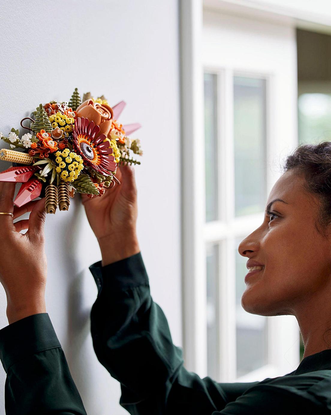 Lego Dried Flower Centerpiece