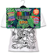 Splat Planet PYO T-Shirt: Zoo (Size 3-4 Years)